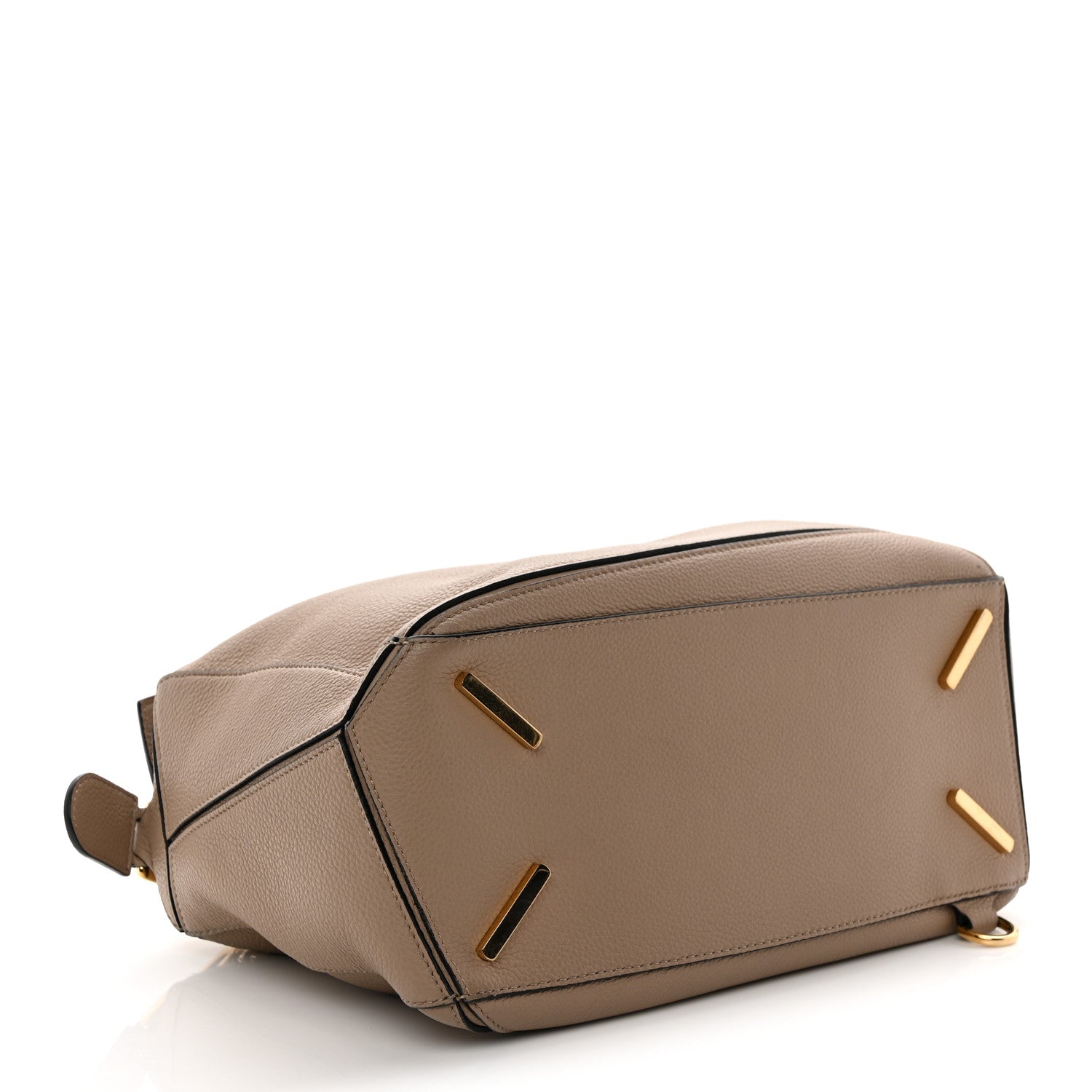 Calfskin Medium Puzzle Bag Sand