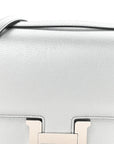Metallic Chevre Chamkilight Constance 18 Argent