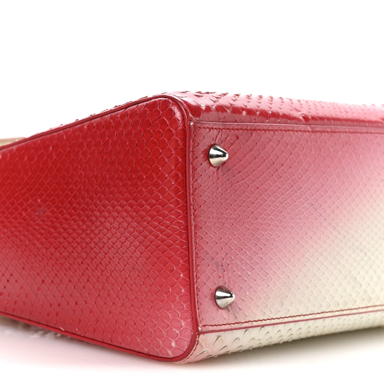 Snakeskin Ombre Medium Lady D1OR Red White