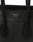 Smooth Calfskin Micro Luggage Black