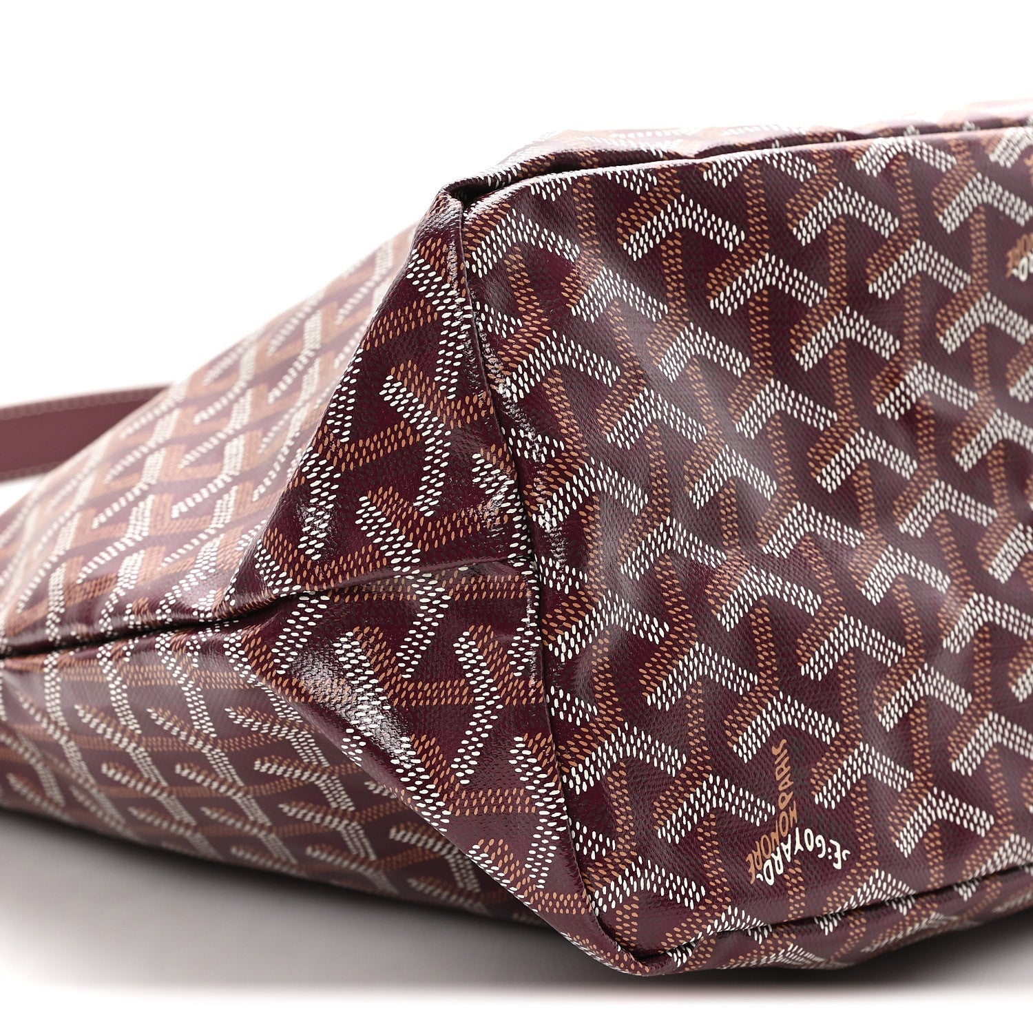 Goyardine Boheme Hobo Burgundy