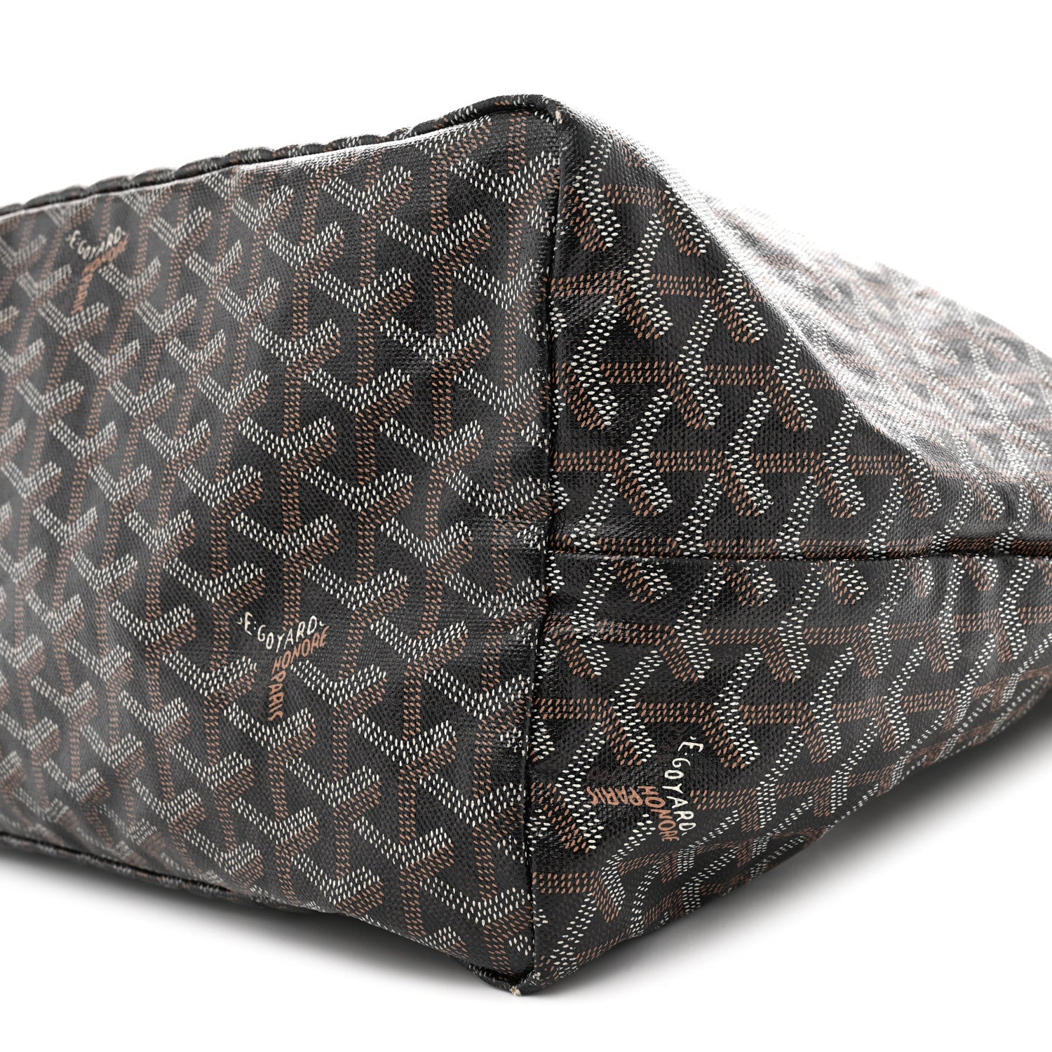 Goyardine Saint Louis GM Black Gold