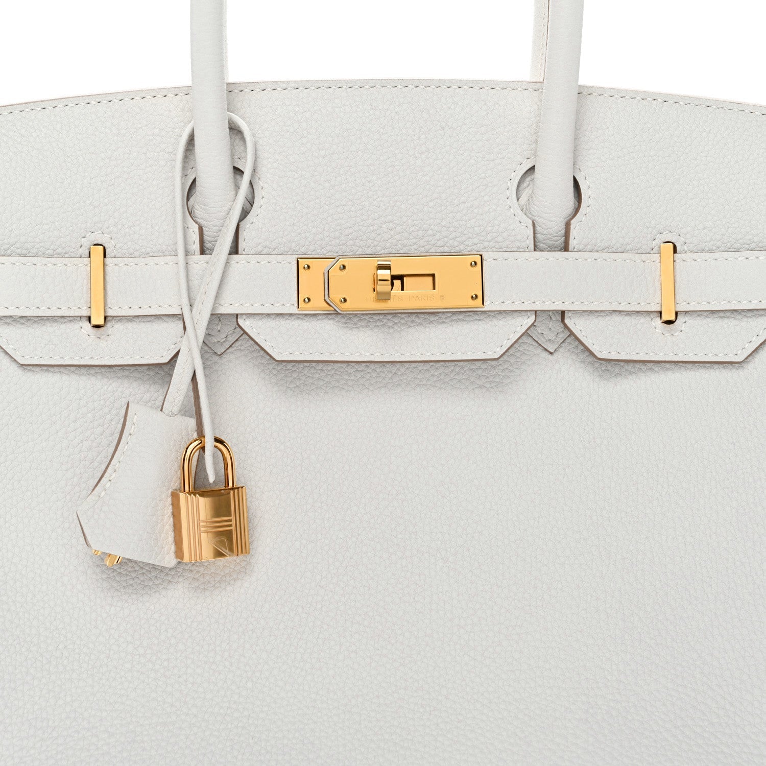 Togo Birkin 30 Gris Pale
