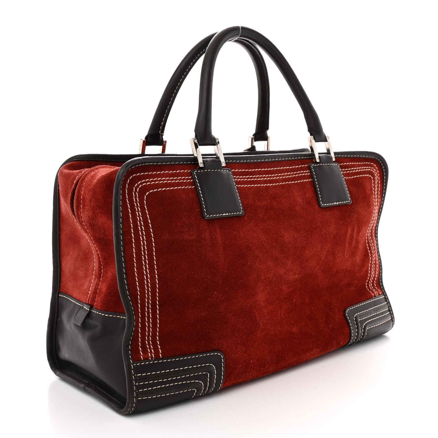 Suede Amazona 36 Burgundy