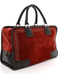 Suede Amazona 36 Burgundy