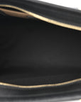 Calfskin Mega Check Small Banwell Tote Black