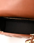 Calfskin Cannage Small My ABCD1OR Lady D1OR Tan