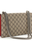 GG Supreme Monogram Small Dionysus Shoulder Bag Red