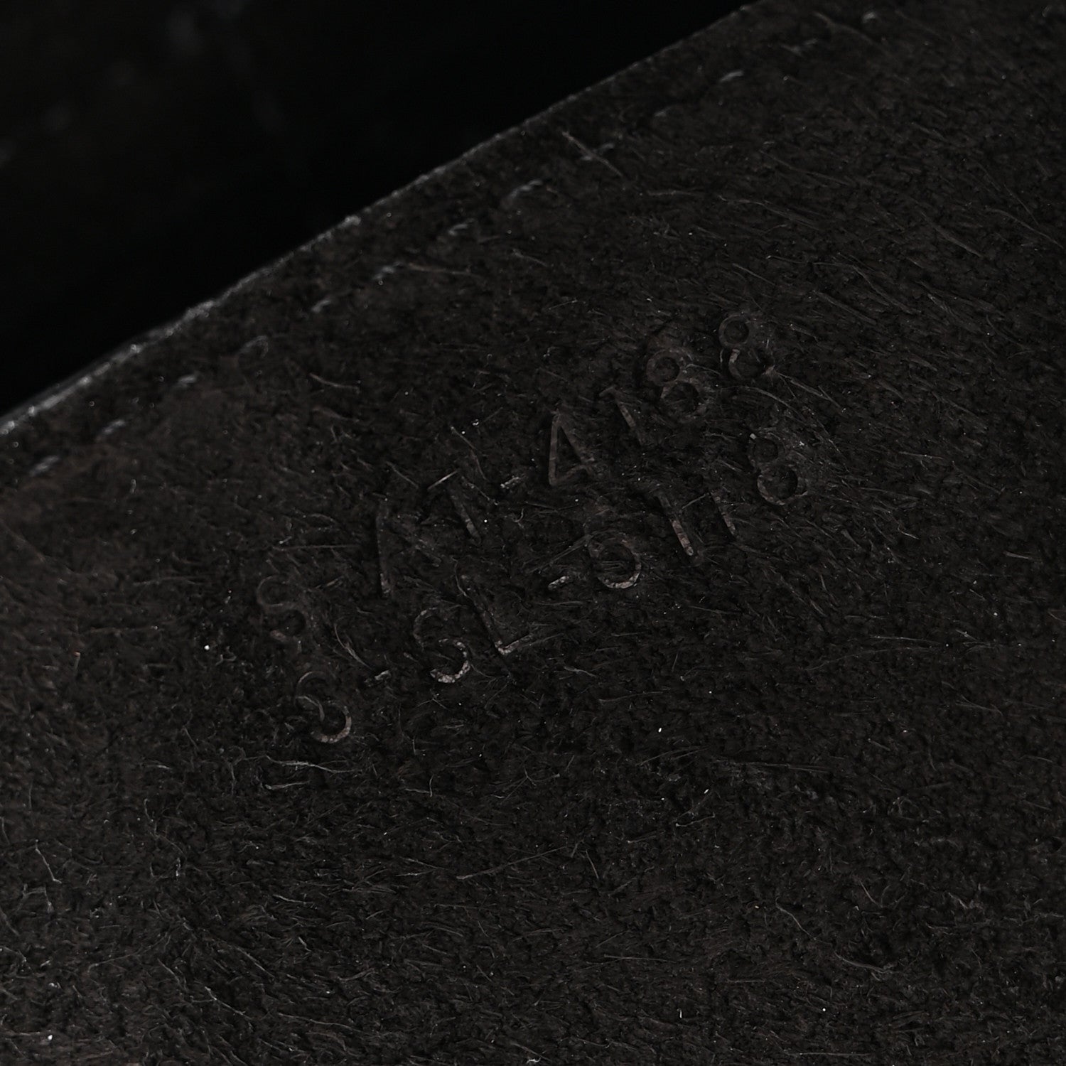 Grained Calfskin Mini Belt Bag Black