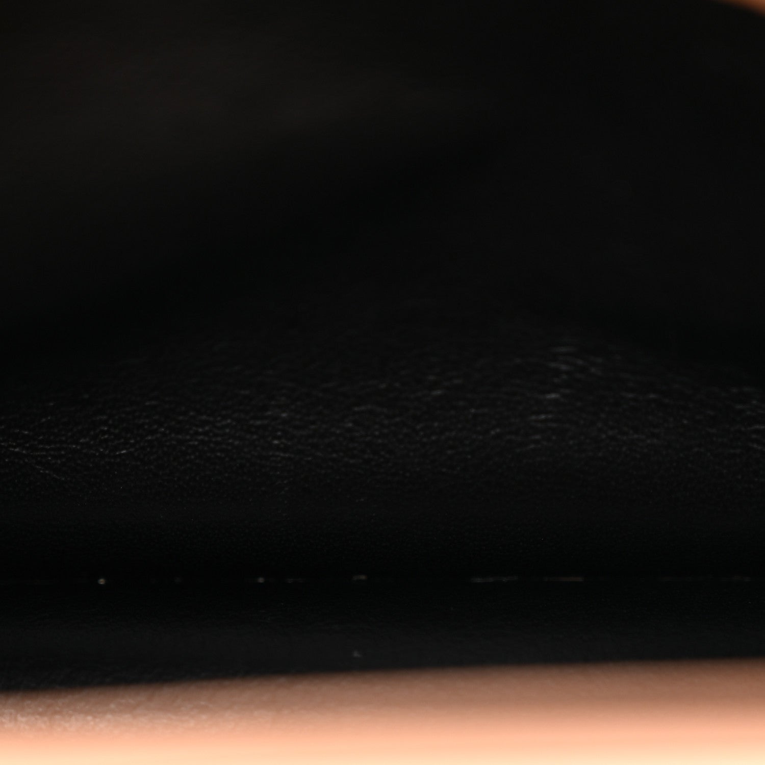 Grain De Poudre Matelasse Chevron Monogram Envelope Chain Wallet Cork