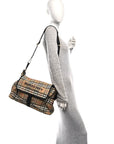 Nylon Vintage Check Logo Diaper Bag