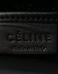 Drummed Calfskin Nubuck Nano Tri-Color Luggage Ruby