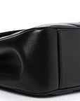 Lambskin Chevron Quilted Medium Loulou Black