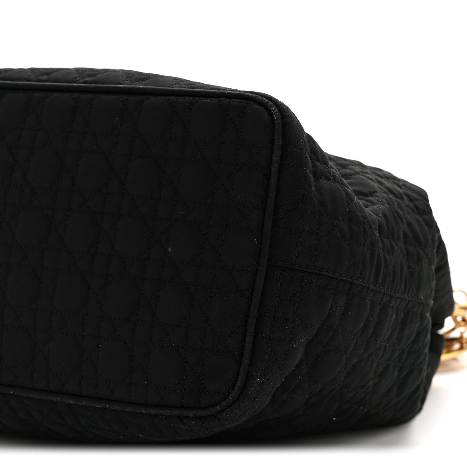 Nylon Cannage Medium Lady D1OR Black