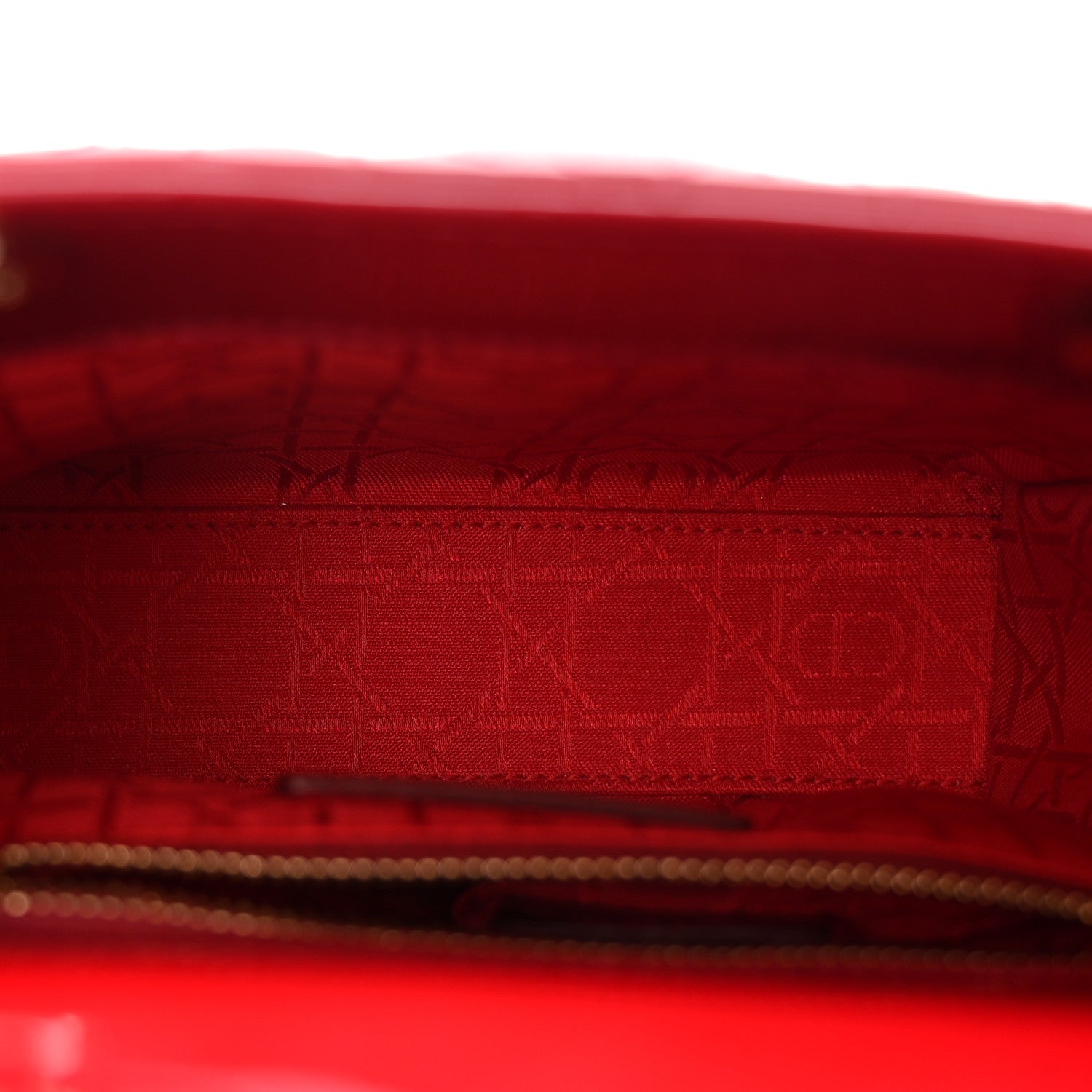 Patent Cannage Mini Lady D1OR Red
