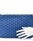 Goyardine Senat Pochette MM Sky Blue
