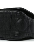 Calfskin Cannage Small Caro Bag Black