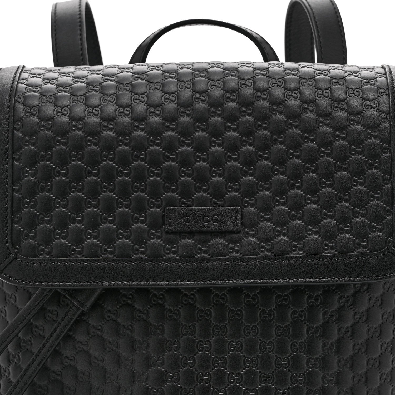 MicroGCCIssima Drawstring Backpack Black