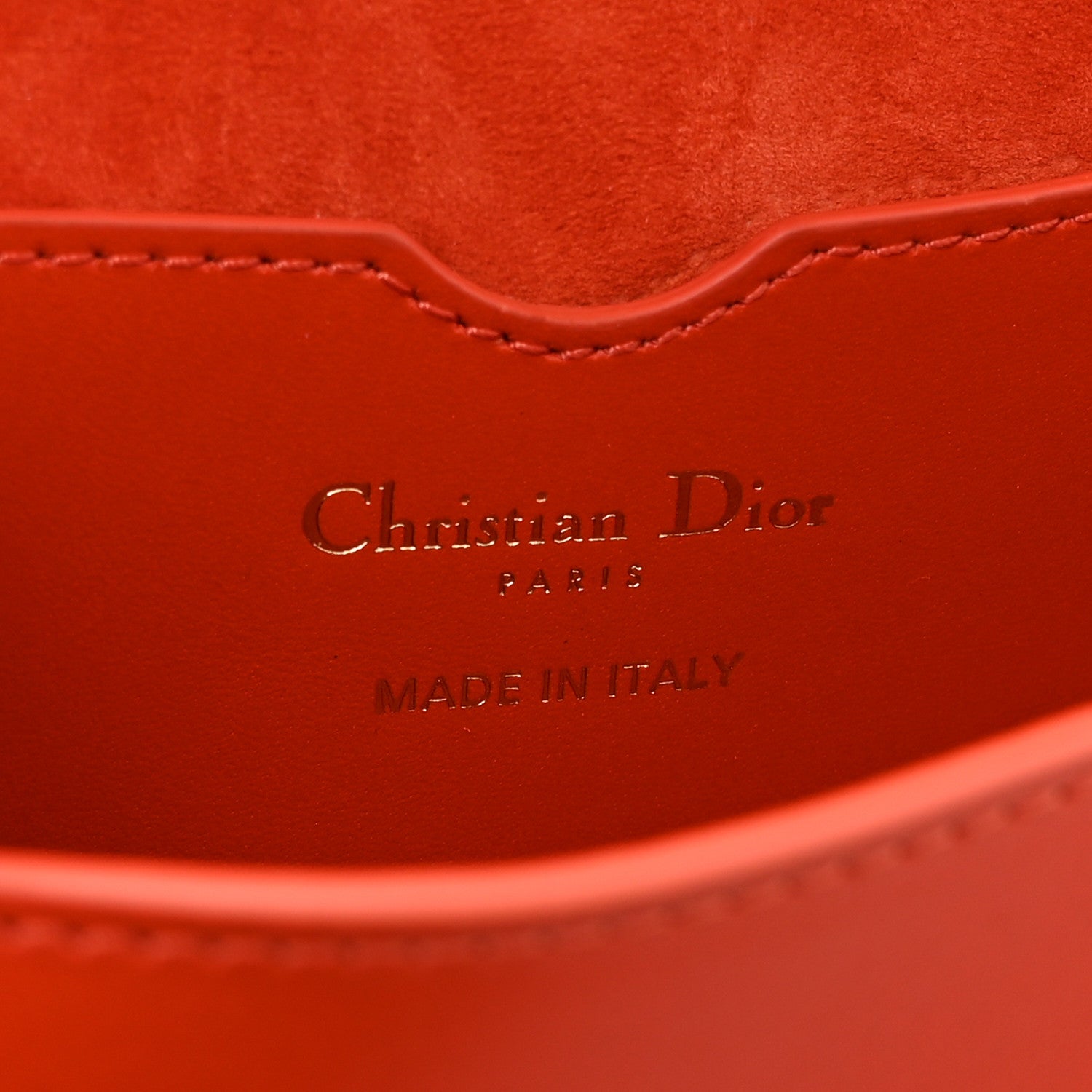 Box Calfskin East West Bobby Bag Orange