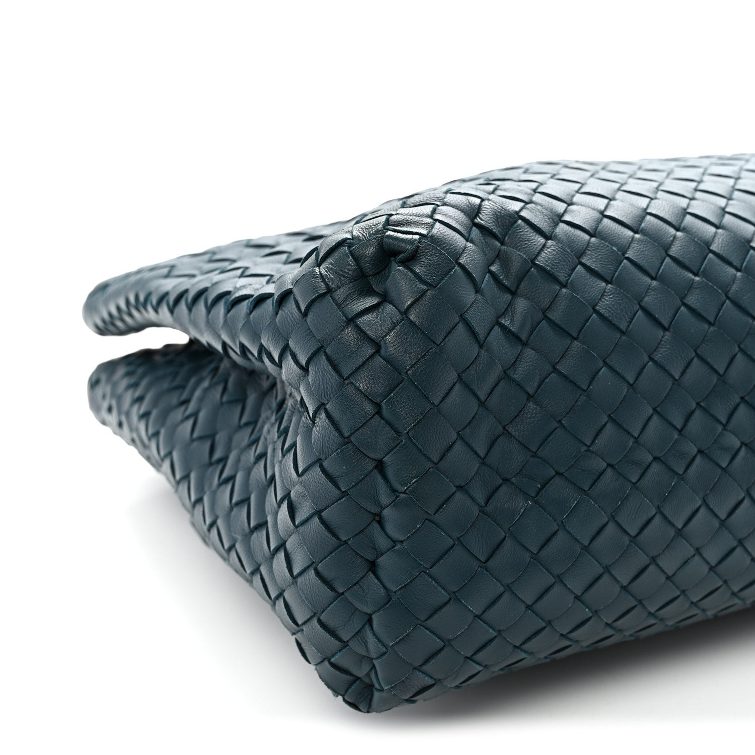 Nappa Intrecciato Medium Classic Chain Strap Tote Mallard