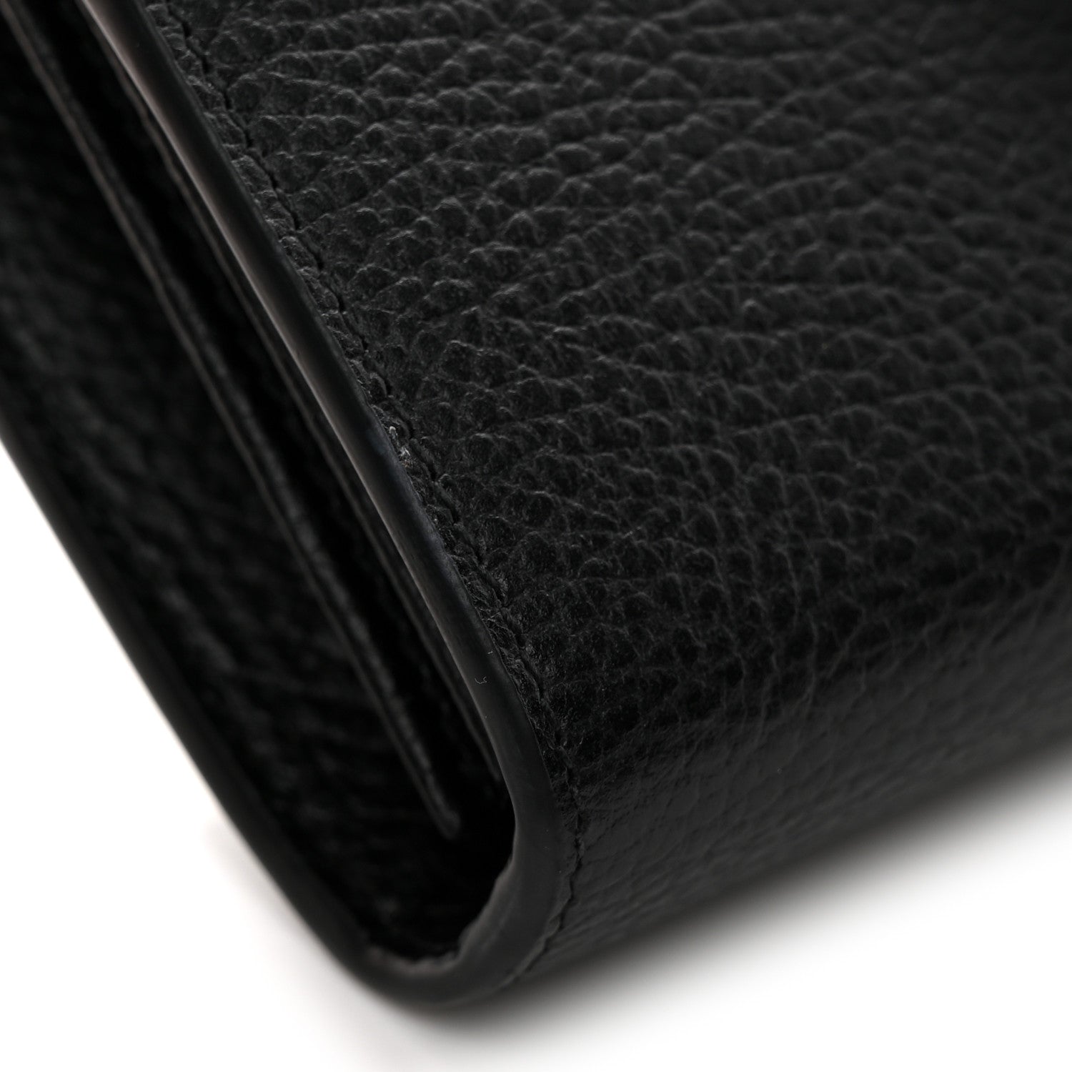 Calfskin Mini Dionysus Chain Wallet Black
