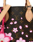 LV X TM Monogram Cherry Blossom Onthego PM Sakura Brown