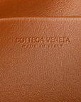 Suede Intrecciato Bang Bang Vanity Case Amber