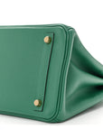 Taurillon Novillo Birkin 30 Vert Vertigo
