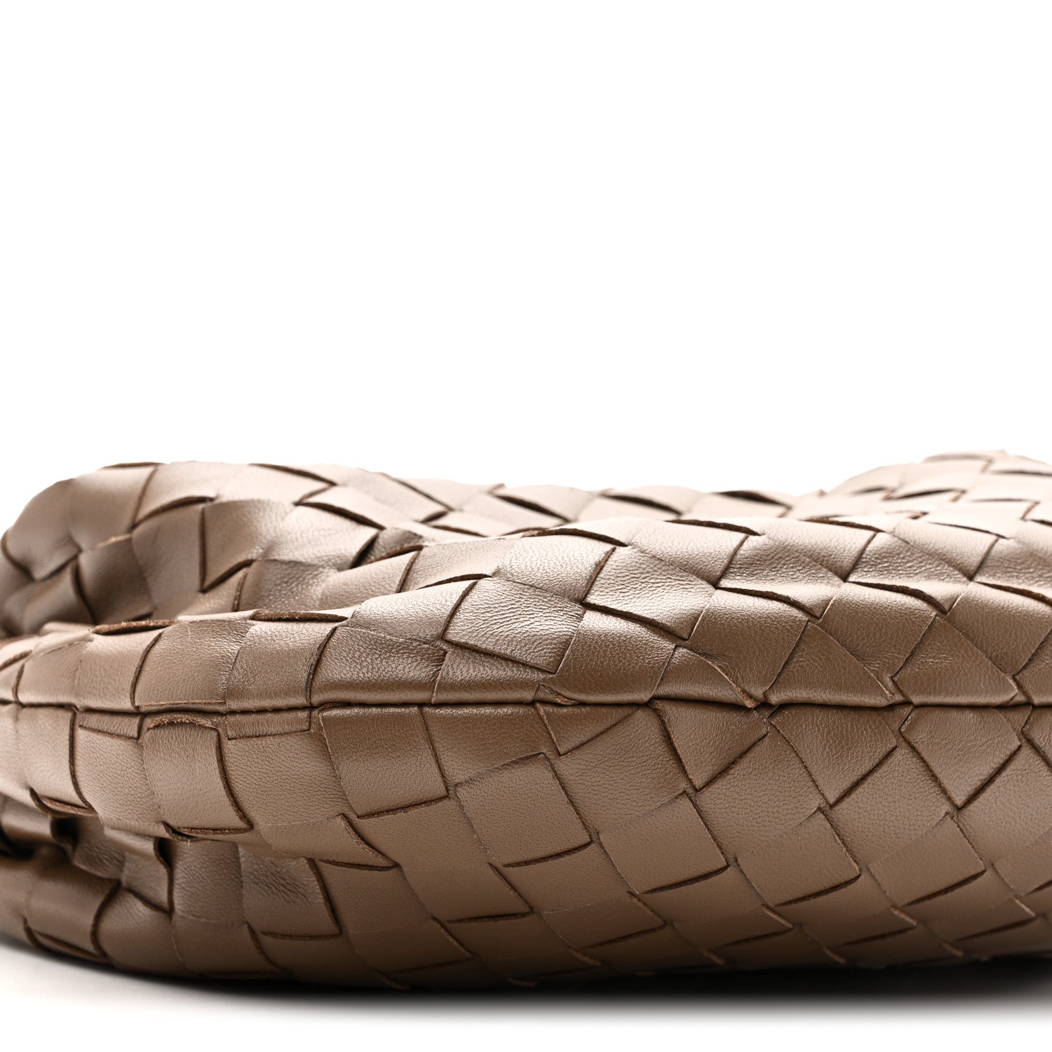 Nappa Intrecciato Mini Jodie Dark Taupe