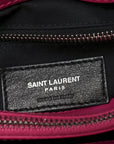 Calfskin Y Quilted Monogram Medium Loulou Chain Satchel Freesia