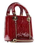 Patent Cannage Mini Lady D1OR Red