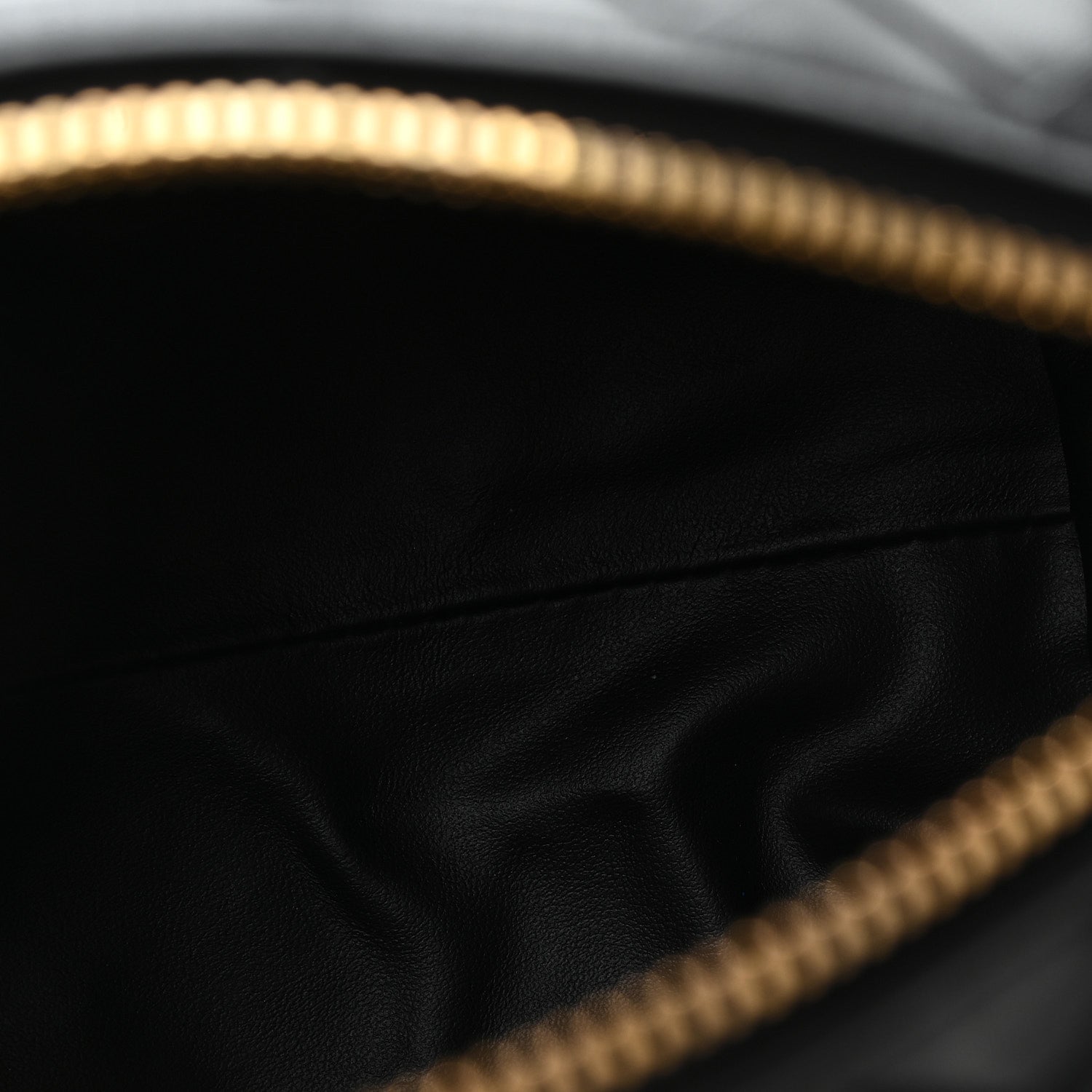 Calfskin Nappa Intrecciato Candy Wallace Black