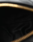 Calfskin Nappa Intrecciato Candy Wallace Black