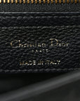 Calfskin Cannage Small Caro Bag Black