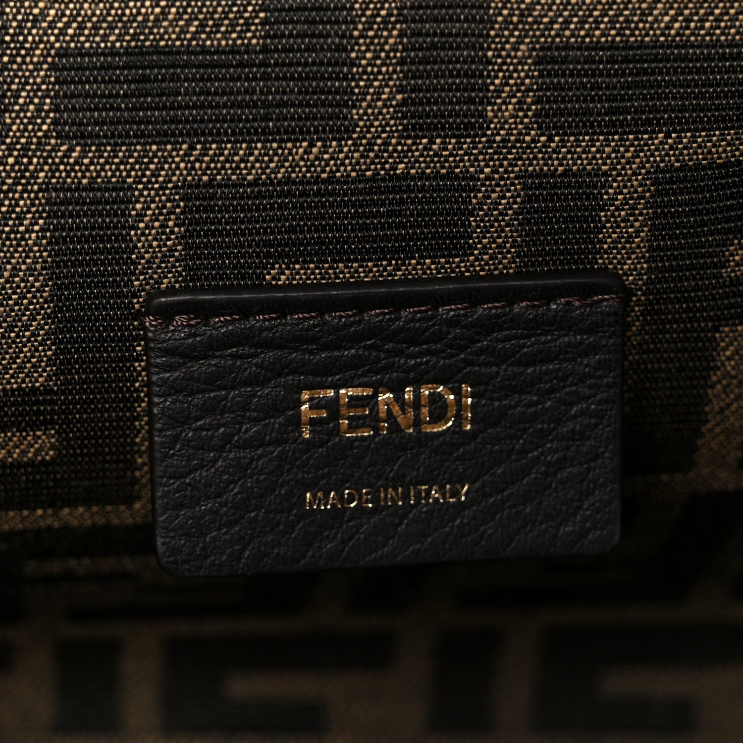 Shearling Small FNDI First Ghiaccio Oro Soft