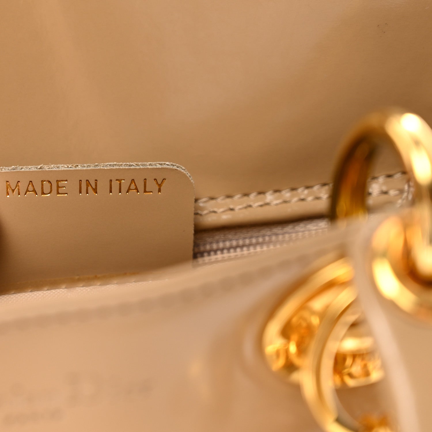 Patent Mini Lady D1OR Beige