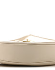 Boarded Dyana Lux Calfskin Small Jackie 1961 Hobo Mystic White