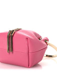 Calfskin Micro Bon Bon Bag Candy Pink