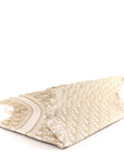 Oblique Medium Book Tote Gold Multicolor