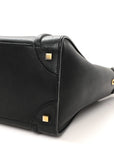 Smooth Calfskin Mini Luggage Black