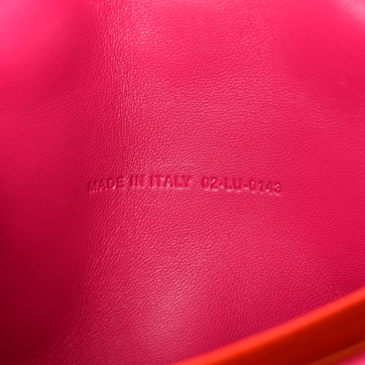 Lambskin Cannage Miss D1OR Promenade Pouch Fuchsia