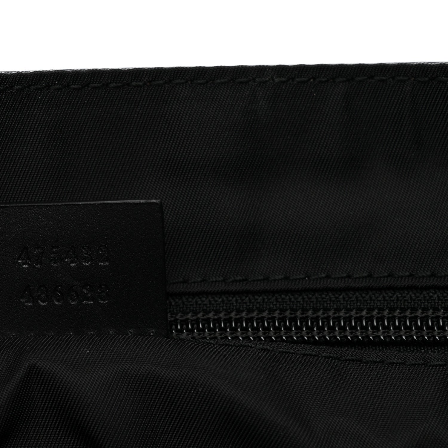 GG Supreme Monogram Web Flap Messenger Bag Black