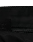 GG Supreme Monogram Web Flap Messenger Bag Black