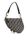 Oblique Saddle Bag Blue