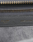 Baby Drummed Calfskin Micro Luggage Kohl