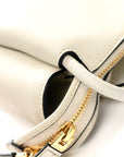 Soft Calfskin Medium Darling Shoulder Bag White