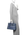 Matte Porosus Crocodile Birkin 30 Bleu Brighton