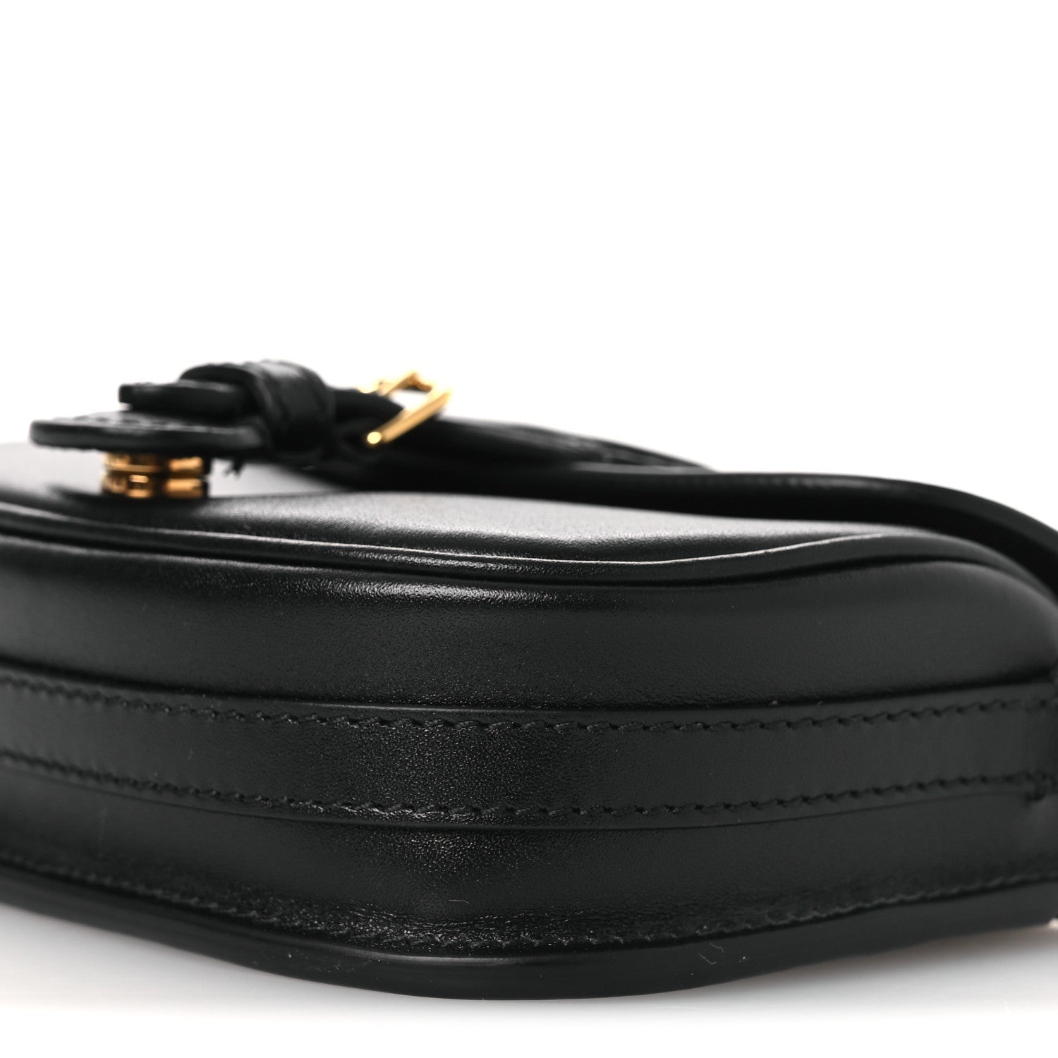 Box Calfskin Micro Bobby Bag Black