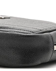 Grain De Poudre Matelasse Monogram Mini Lou Camera Bag Black