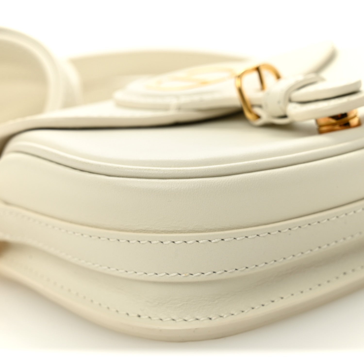 Box Calfskin Small Bobby Bag White